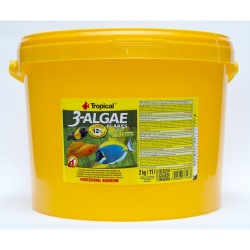 Tropical 3-Algae Flakes 11 Lt. / 2000 Gram - Tropical