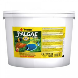 Tropical 3-Algae Flakes 11 Lt. / 2000 Gram - Tropical