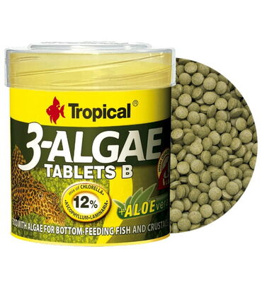 Tropical 3-Algae Tablets B 250 Gram / 1400 Adet