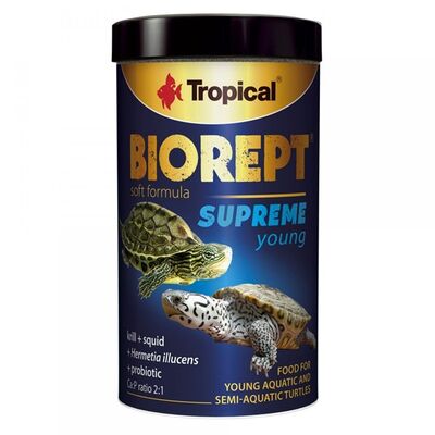 Tropical Biorept Supreme Young Kaplumbağa Yemi 250 ML - 1