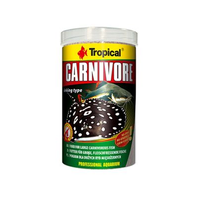 Tropical Carnivore Tablet Yem 250 Adet - 1