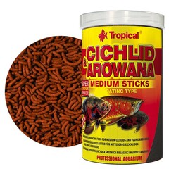 Tropical Cichlid Arowana Medium Sticks 1000 ML - Tropical