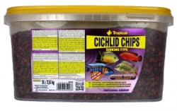 Tropical - Tropical Cichlid Chips 5 Lt / 2600 Gram