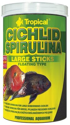 Tropical Cichlid Spirulina Large Sticks 100 Gram - 1