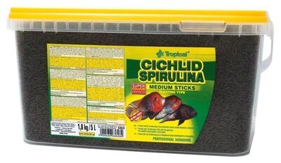 Tropical Cichlid Spirulina Medium Sticks 10lt/3600 Gr. - 1