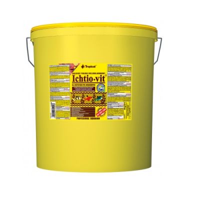 Tropical Ichtio-Vit Karışık Pul Yem 21 Lt / 4000 Gram - 1