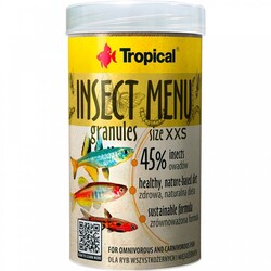 Tropical - Tropical Insect Menu Granules XXS 250 ML
