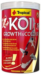 Tropical Koi Growth Colour Pellet Size S 1000 ML / 320 Gram - Tropical