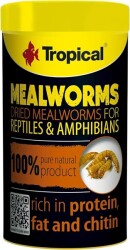 Tropical Meal Worms Kurutulmuş Un Kurdu 250 ML - Tropical