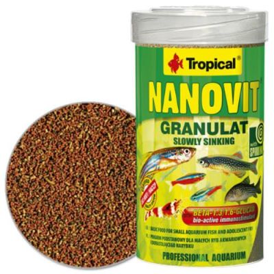 Tropical Nanovit Granulat 100 Gram - 1