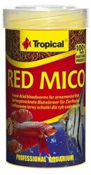 Tropical Red Mico Bloodworms Yem 100 ML - Tropical