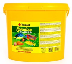 Tropical - Tropical Spirulina Flakes Pul Yem 100 Gram