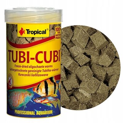 Tropical Tubi-Cubi Tubifex İçerikli Yem 25 Gr. AÇIK - 1