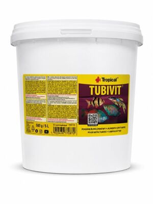 Tropical Tubivit Tubifex İçerikli Yem 5L / 500 Gram Kova - 1