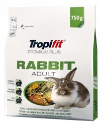 Tropifit - Tropifit Premium Plus Yetişkin Tavşan Yemi 750 Gram