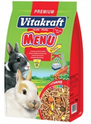 Vitakraft - Vitakraft Menü Vital Premium Tavşan Yemi 1000 Gr.
